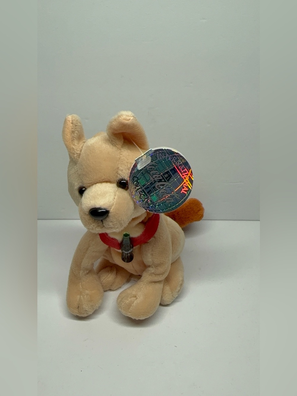1999 Coca Cola International Series Beanies Tunisia Streak Jackal Plush #CC047
